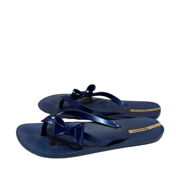Ipanema Neo Clara Flip Flops Blue - Picture 4 of 8